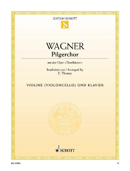 Vorderes Coverbild Pilgerchor 
