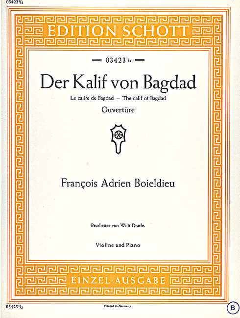Vorderes Coverbild Der Kalif von Bagdad 
