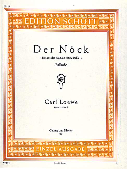Vorderes Coverbild Der Nöck op. 129/3 