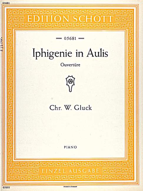 Vorderes Coverbild Iphigenie in Aulis 