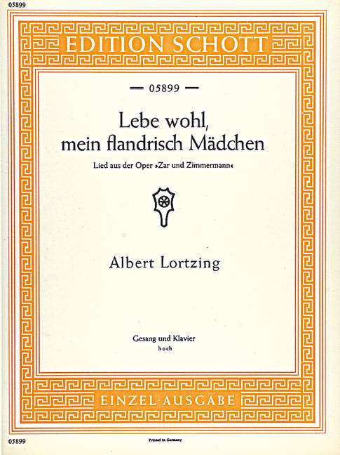 Vorderes Coverbild Lebe wohl, mein flandrisch Mädchen 