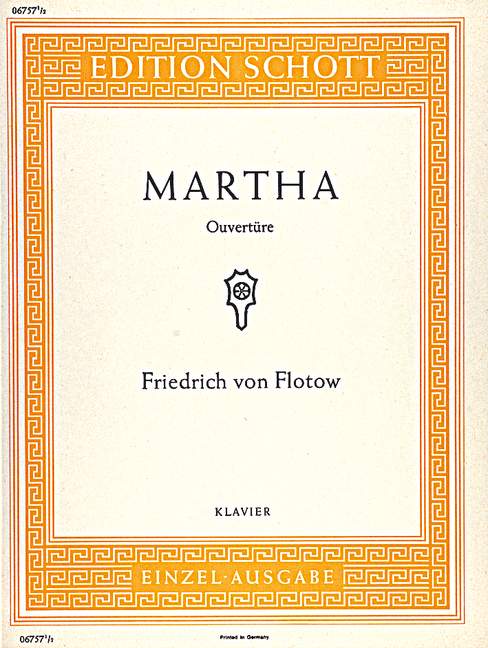 Vorderes Coverbild Martha 