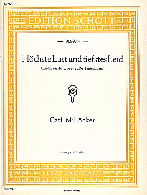 Vorderes Coverbild Höchste Lust und tiefstes Leid 