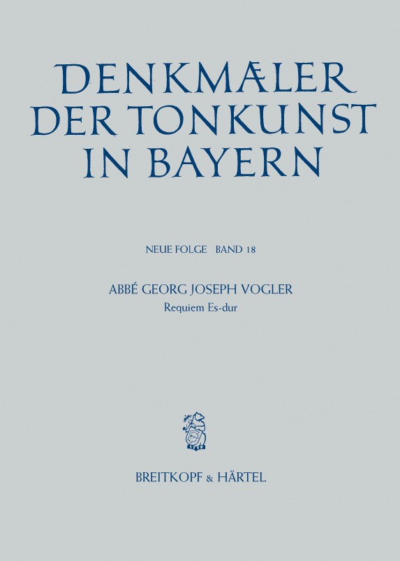 Vorderes Coverbild Requiem Es-Dur