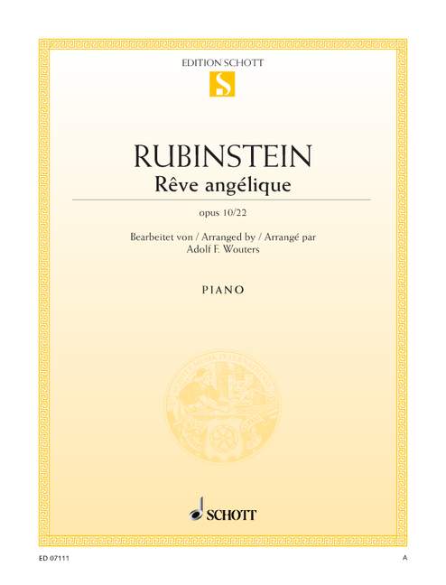 Vorderes Coverbild Rêve angélique op. 10/22 
