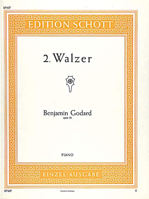 Vorderes Coverbild Walzer II B-Dur op. 56 