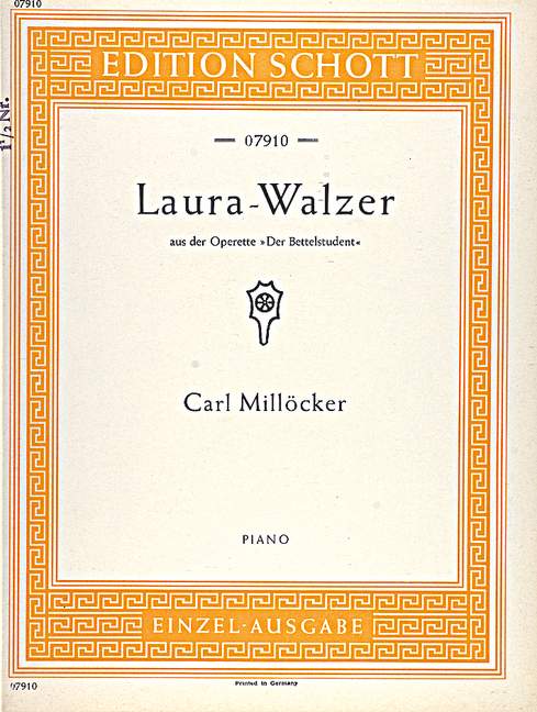 Vorderes Coverbild Laura-Walzer 