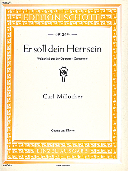 Anderes Coverbild Er soll dein Herr sein 
