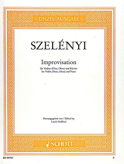 Vorderes Coverbild Improvisation 