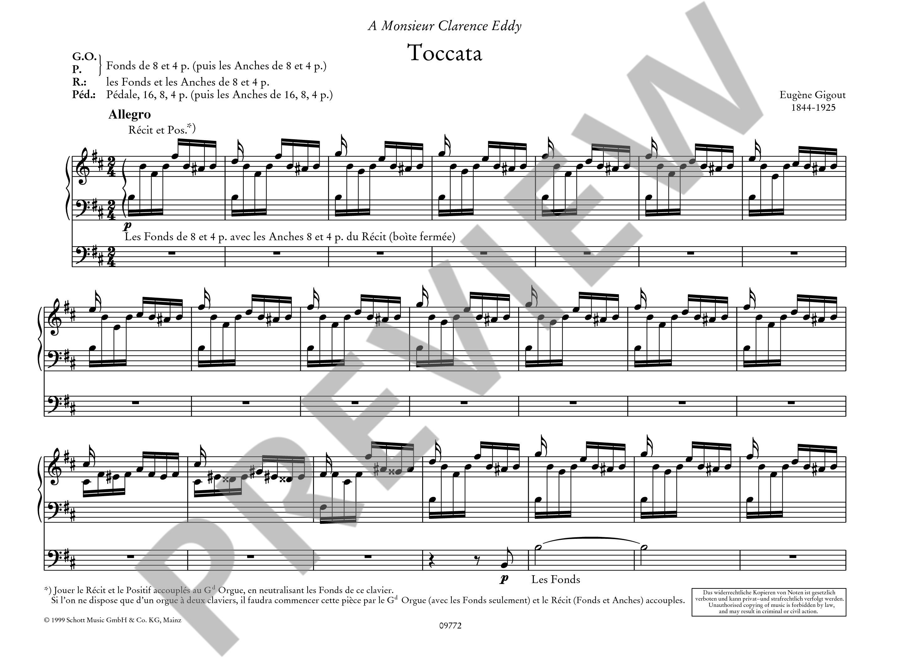 Anderes Coverbild Toccata h-Moll 