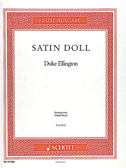 Vorderes Coverbild Satin Doll 