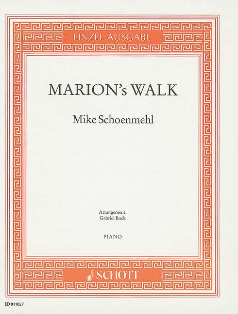 Vorderes Coverbild Marion's Walk 