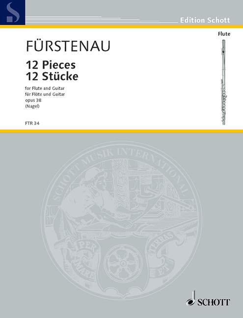 Vorderes Coverbild 12 Stücke op. 38 