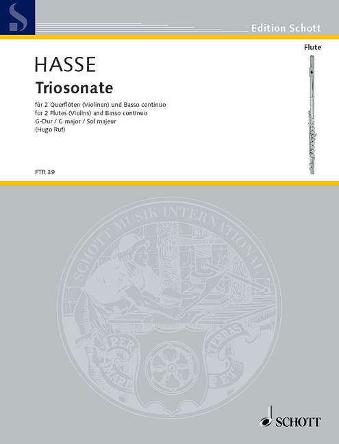 Vorderes Coverbild Triosonate Nr. 4 G-Dur 