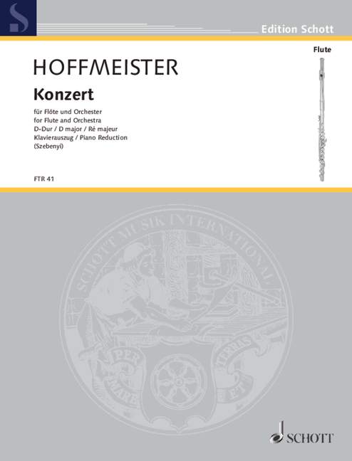 Vorderes Coverbild Konzert D-Dur 
