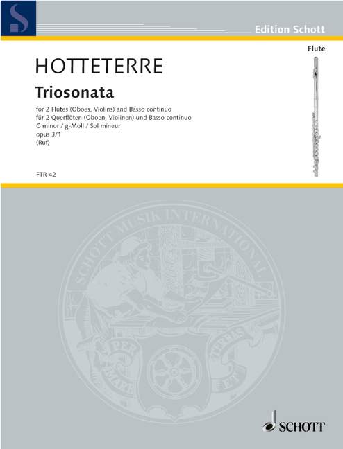Vorderes Coverbild Triosonata g-Moll op. 3/1 