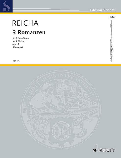 Vorderes Coverbild Drei Romanzen op. 21 
