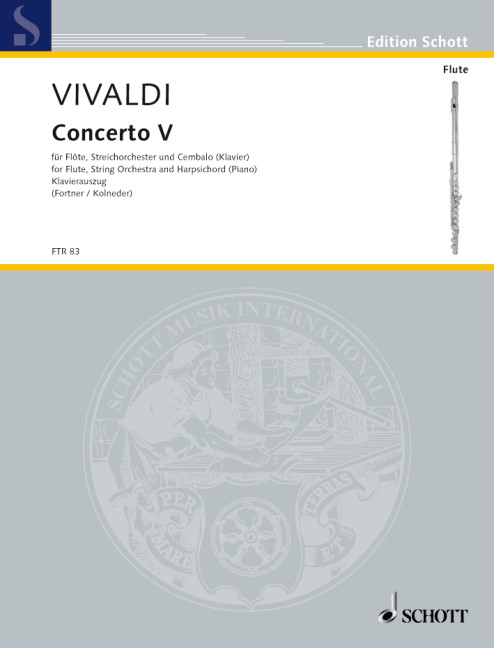 Anderes Coverbild Concerto V op. 10/5 RV 434 