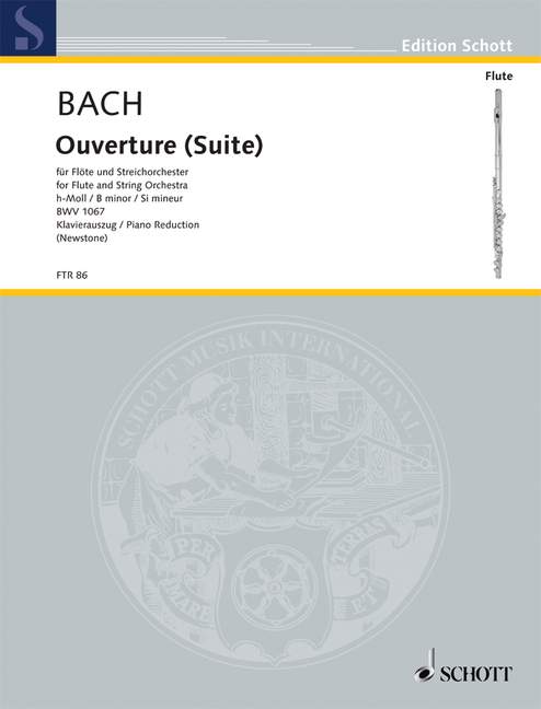 Vorderes Coverbild Ouverture (Suite) Nr. 2 BWV 1067 