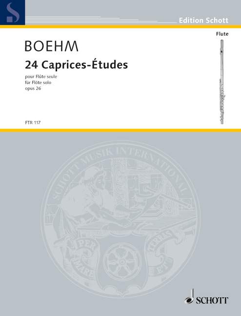 Vorderes Coverbild 24 Caprices-Études op. 26 