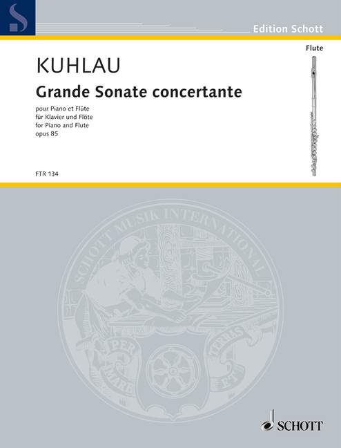 Vorderes Coverbild Grande Sonate concertante op. 85 