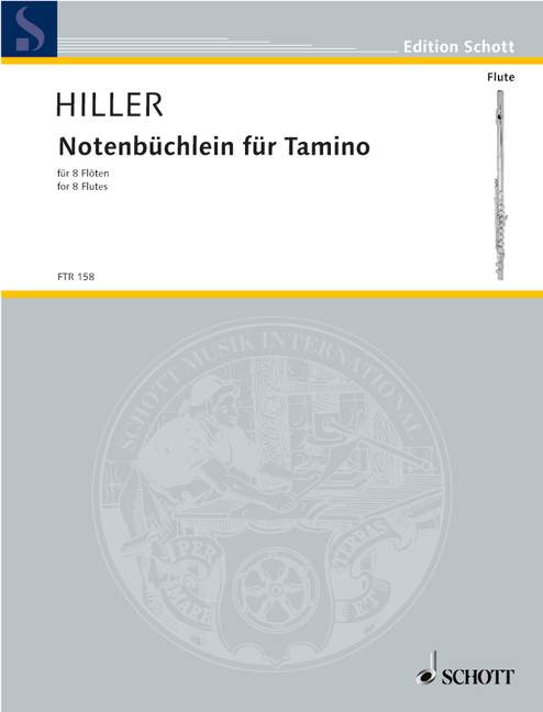 Vorderes Coverbild Notenbüchlein für Tamino 