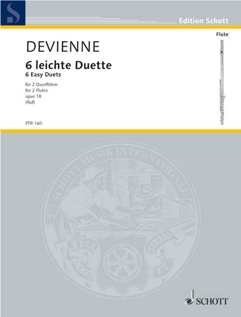 Vorderes Coverbild 6 leichte Duette op. 18 