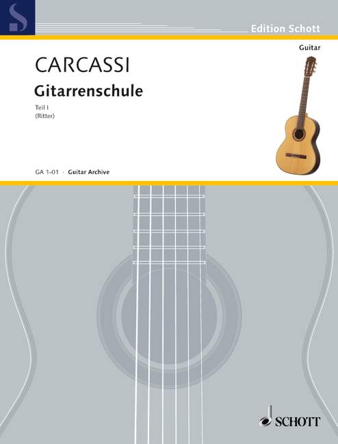 Vorderes Coverbild Gitarrenschule Teil 1