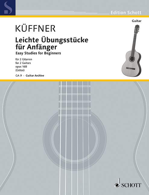 Vorderes Coverbild Leichte Übungsstücke für Anfänger op. 168 