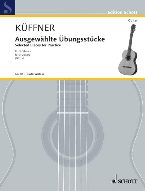 Vorderes Coverbild Ausgewählte Übungsstücke 