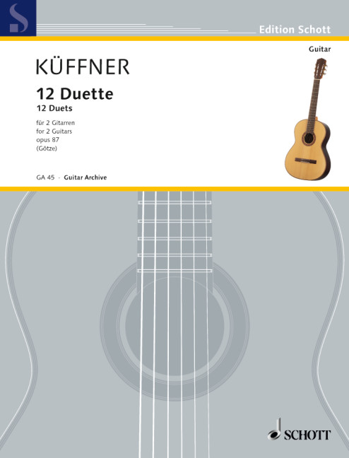 Anderes Coverbild 12 Duette op. 87 