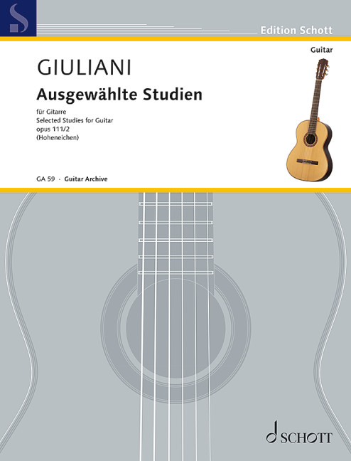Vorderes Coverbild Ausgewählte Studien op. 111/2 Heft 2