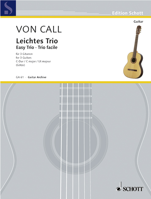 Vorderes Coverbild Leichtes Trio C-Dur op. 26 