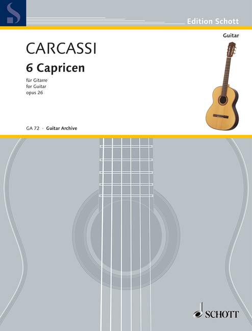 Vorderes Coverbild 6 Capricen op. 26 