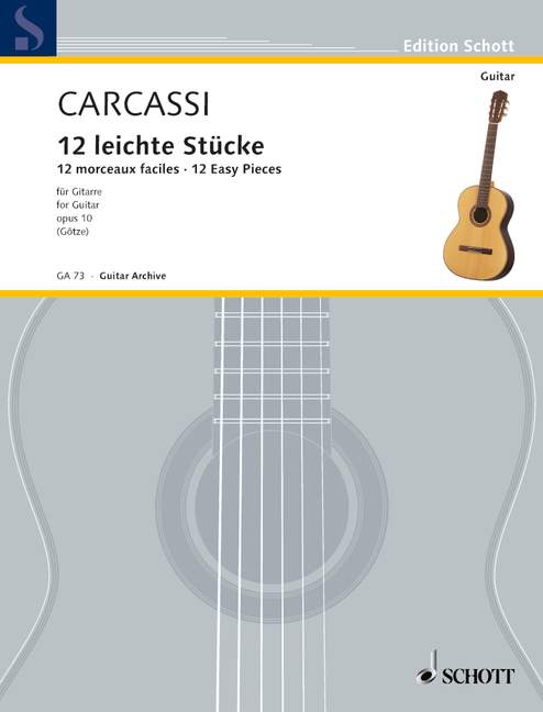 Vorderes Coverbild 12 leichte Stücke op. 10 
