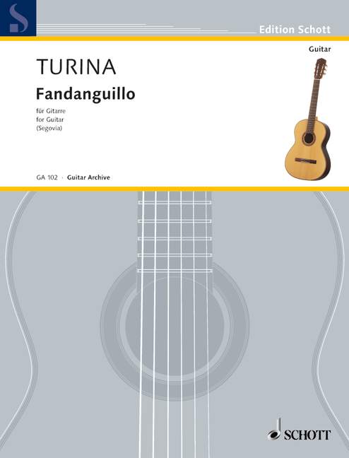 Vorderes Coverbild Fandanguillo op. 36 