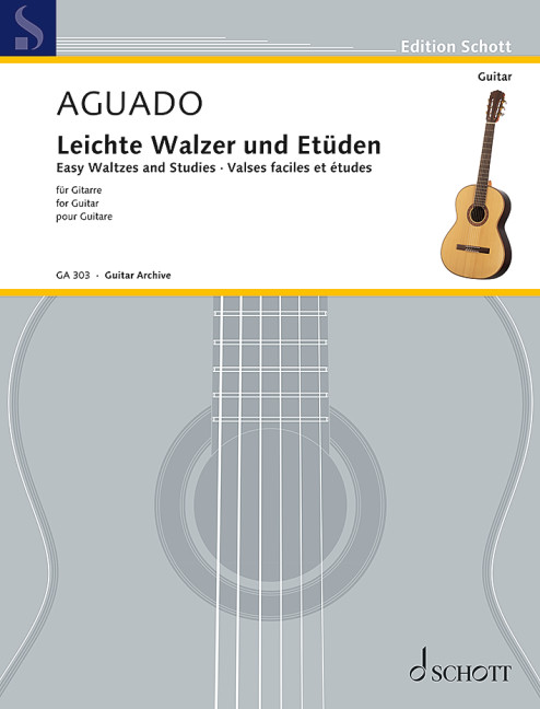 Vorderes Coverbild Leichte Walzer und Etüden 