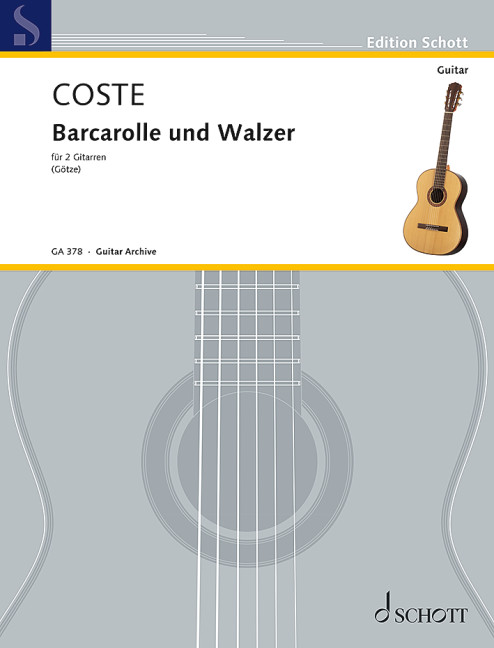 Vorderes Coverbild Barcarolle und Walzer aus op. 51 