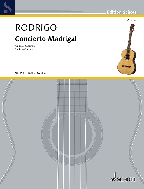 Vorderes Coverbild Concierto Madrigal 