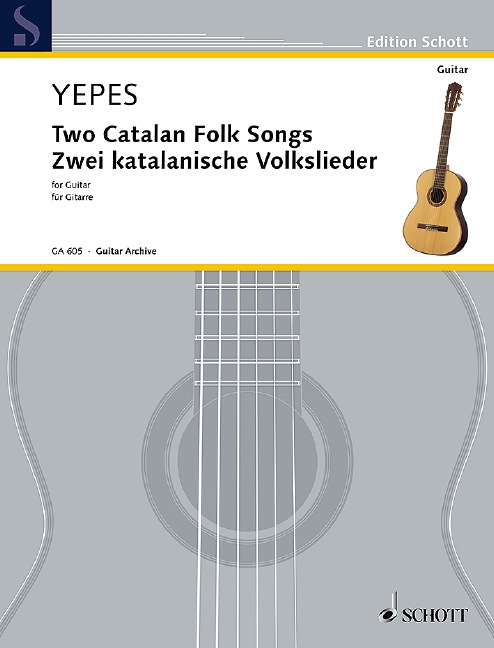 Vorderes Coverbild Zwei katalanische Volkslieder 