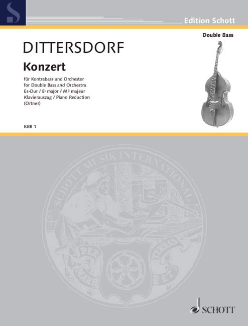 Vorderes Coverbild Konzert Es-Dur Krebs 171 