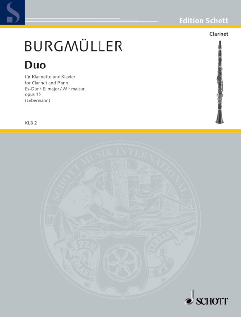 Vorderes Coverbild Duo Es-Dur op. 15 