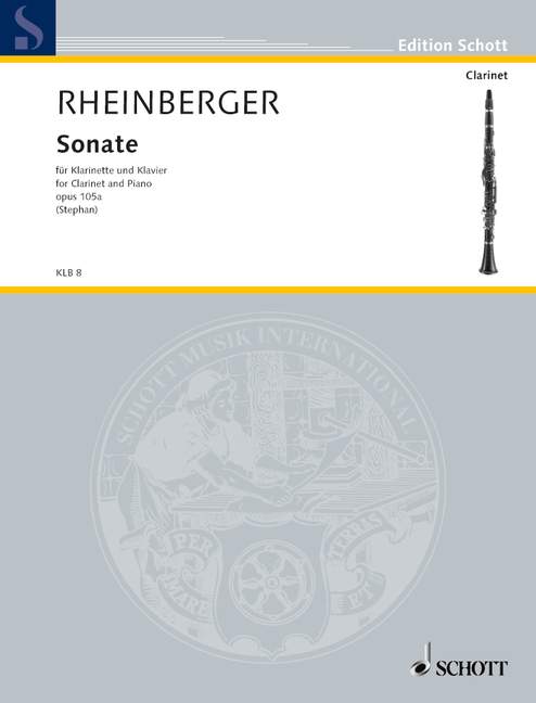 Vorderes Coverbild Sonate op. 105a 