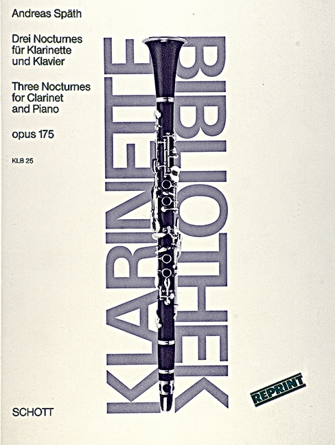 Vorderes Coverbild 3 Nocturnes op. 175 