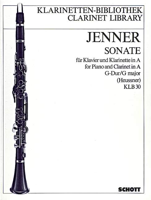 Vorderes Coverbild Sonate G-Dur 