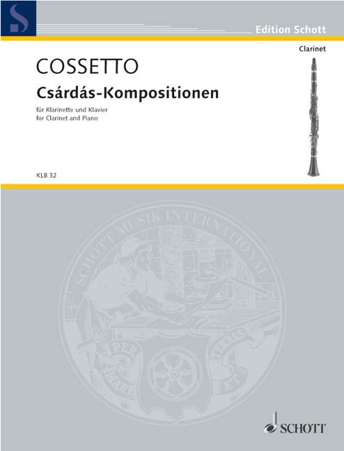 Vorderes Coverbild Csárdás-Kompositionen 