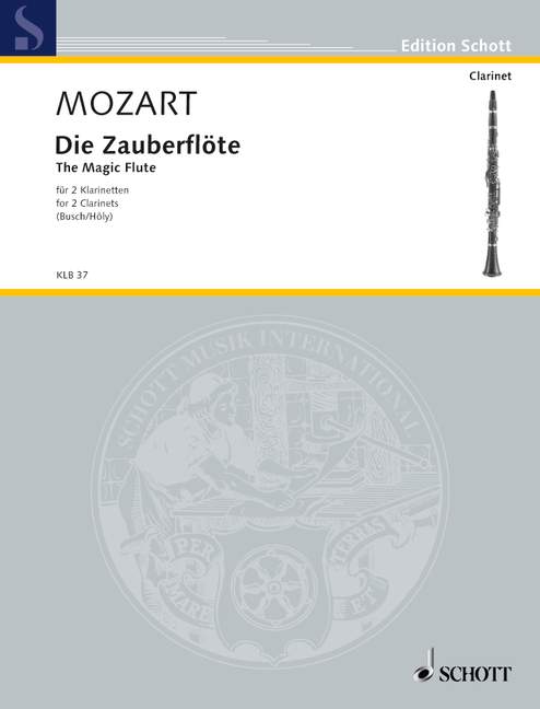 Vorderes Coverbild Die Zauberflöte 