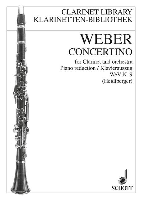 Vorderes Coverbild Concertino WeV N. 9 