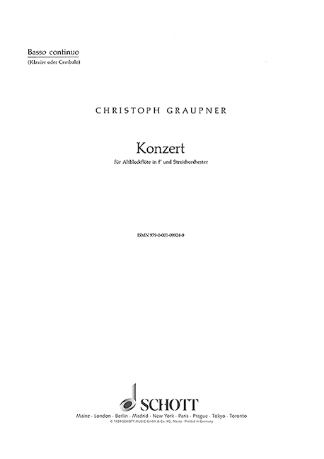 Vorderes Coverbild Konzert 