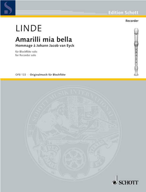 Vorderes Coverbild Amarilli mia bella 